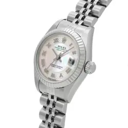 USED ROLEX Datejust 79174NRD Pink Case: 26×26mm Band: 18cm Ladies Watch #11218