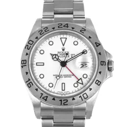 40MM WHITE GMT