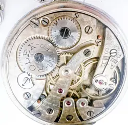 Vintage ROLEX Standard Mechanical Hand Wind Pocket Watch Lever Movement