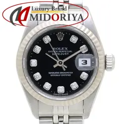 ROLEX DATEJUST 10P DIAMOND 69174G LADIES WATCH FROM JAPAN G0118