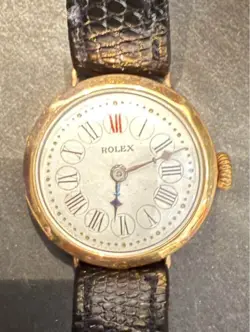 HAND-WOUND WHITE DIAL