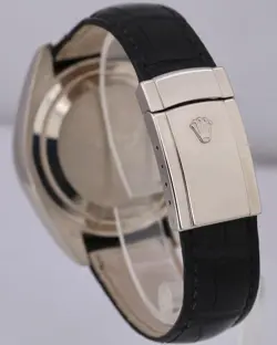 MINT 2018 PAPERS Rolex Sky-Dweller BLACK ARABIC 18K White Gold 42mm 326139 BOX