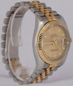 GOLD 116233 WATCH