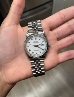 OYSTERSTEEL PERPETUAL WHITE
