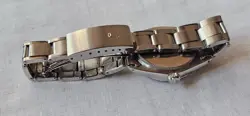 Vintage Rolex Oysterdate 6466 Olive Green Dial Boy Size  Hand-Winding Watch 1966