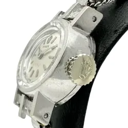 ROLEX Orchid Vintage Overhauled Watch K18WG/Brass Hand-wound 1960s Ladies