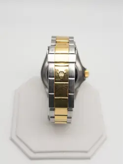 RARE ROLEX 16613 SUBMARINER SERTI TROPICAL DIAL Mens Watch PAPERS BOX RARE
