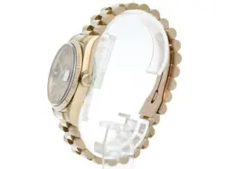 ROLEX Day Date Watch 10P Diamonds 18238A(W) #L038