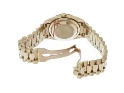 ROLEX Day Date Watch 10P Diamonds 18238A(W) #L038