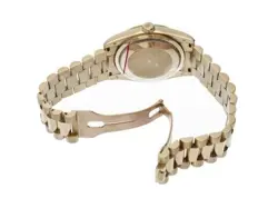 ROLEX Day-Date 36 Watch 10P Diamonds 118238A(Y) #L009
