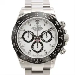 ROLEX COSMOGRAPH DAYTONA 116500LN SS AT WHITE DIAL 2 EXTRA LINKS