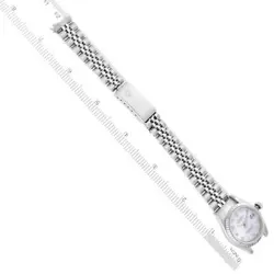 ROLEX DATEJUST STEEL WHITE GOLD MOTHER OF PEARL DIAL LADIES WATCH 79174