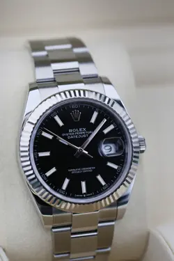 BLACK DATEJUST 41MM