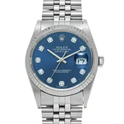 1997 BLUE/DIAMOND WATCH