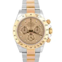 TWO-TONE CHAMPAGNE WATCH