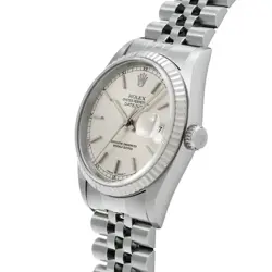 ROLEX  DATEJUST 16234 NUMBER MANUFACTURED AROUND 1996 SILVER WATCH R45_0120