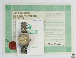 STEEL WATCH CERT.