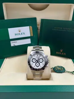 ROLEX DAYTONA WHITE CERAMIC 116500LN BOX & PAPERS 2017