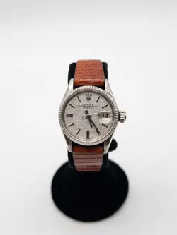 $8000 ROLEX DATE 18K WHITE GOLD LADIES PRESIDENT WATCH SERVICED