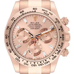 ROLEX COSMOGRAPH DAYTONA ROSE GOLD EVEROSE MENS WATCH 116505 BOX CARD