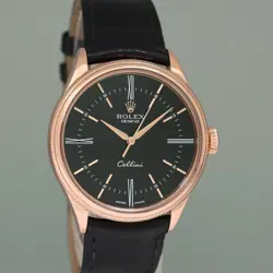 GOLD 39MM LEATHER