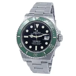ROLEX SUBMARINER DATE STARBUCKS STAINLESS STEEL OYSTER BLACK MENS WATCH 126610LV