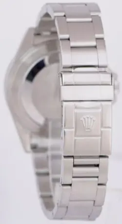 Rolex Explorer II Polar White SEL 40mm NO-HOLES GMT Stainless Steel Watch 16570T