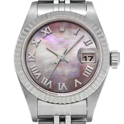USED ROLEX Datejust 79174NR Black Case: 26×26mm Band: 18cm Ladies Watch #11421