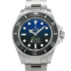 USED ROLEX SEA-DWELLER DEEP SEA 116660 BLUE CASE: 44×44MM MEN'S WATCH #111721