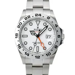 USED ROLEX EXPLORER II 226570 WHITE CASE: 42×42MM MEN'S WATCH #112521