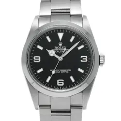 USED ROLEX EXPLORER 114270 BLACK CASE: 36×36MM BAND: 19CM MEN'S WATCH #113521