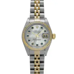 USED ROLEX DATEJUST 79173NGS WHITE CASE: 26×26MM LADIES WATCH #11021