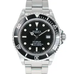 USED ROLEX SEA-DWELLER 16600 BLACK CASE: 40.0MM MEN'S WATCH #133521
