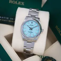 ROLEX OYSTER PERPETUAL 31MM 277200 - TIFFANY BLUE DIAL BOX & PAPERS 2025 UNWORN