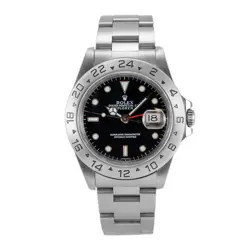 1999 ROLEX EXPLORER II 40MM 16570 GMT BLACK OYSTER STAINLESS STEEL MEN’S WATCH