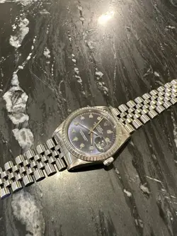 ROLEX DATEJUST 16220, 36MM STAINLESS STEEL, JUBILEE BRACELET