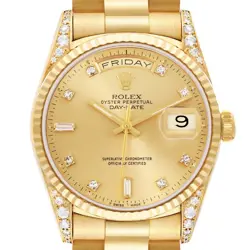 DIAMOND LUGS WATCH