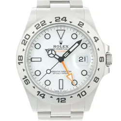 ROLEX EXPLORER II 226570 WHITE WARRANTY 2021 BOX/PAPER