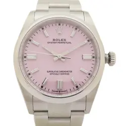 ROLEX X OYSTER PERPETUAL 36 WATCH CANDY PINK 126000
