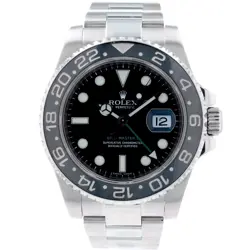ROLEX GMT-MASTER II 116710 BLACK DIAL & BLACK INSERT OYSTER BAND 40MM