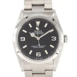 AUTHENTIC ROLEX EXPLORER 1 14270 SS AUTOMATIC SERIAL INFO:A SERIAL  #270-003-...