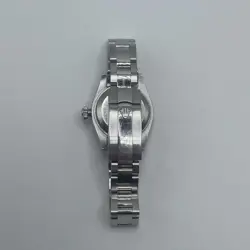 ROLEX DATEJUST 179174 LADIES STAINLESS STEEL WATCH SILVER DIAL DIAMONDS