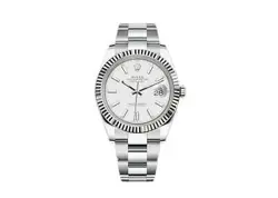 ROLEX PERPETUAL DATEJUST 41MM 126334 OYSTERSTEEL WHITE DIAL UNWORN 2023