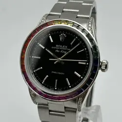 RAINBOW BEZEL BLACK