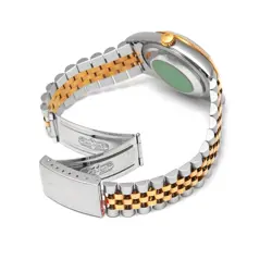 Box With Warranty Rolex Datejust Ref.16233 S Number White Jubilee Bracelet Used