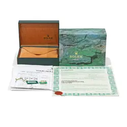 Box With Warranty Rolex Datejust Ref.16233 S Number White Jubilee Bracelet Used