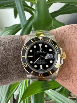 Rolex Submariner Ref 116613 Ceramic Bezel 18k Yellow Gold/Stainless Steel Watch