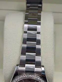 Rolex 116244 Pink Waves With Diamonds 36mm Factory Full Package "Beautiful"