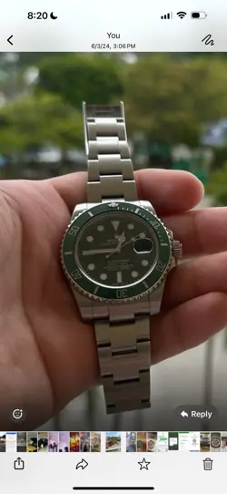 GREEN BEZEL 2020