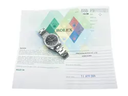Rolex Oyster Perpetual Air-King ref. 14010M, with original papers from 2004